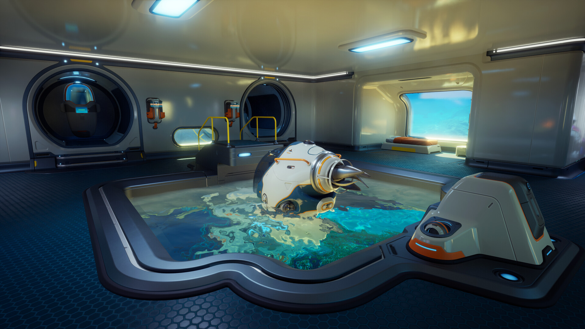 Official Subnautica 2 screenshot for the Subnautica 2 Crafting Priorities article